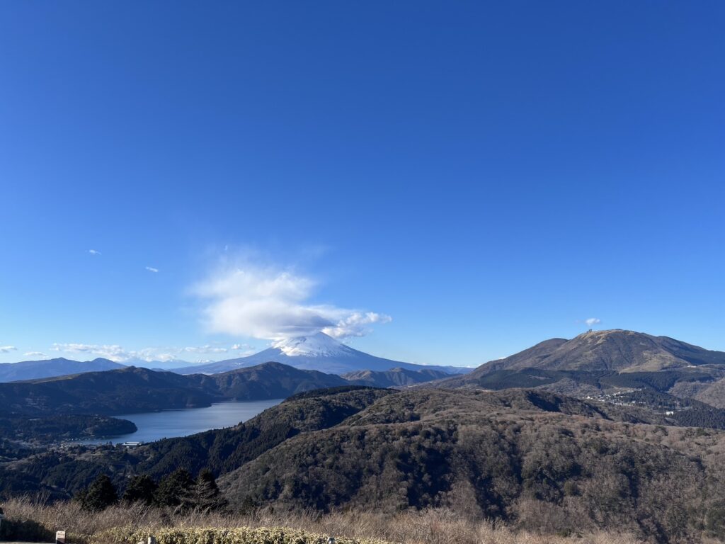 天照山神社  景色